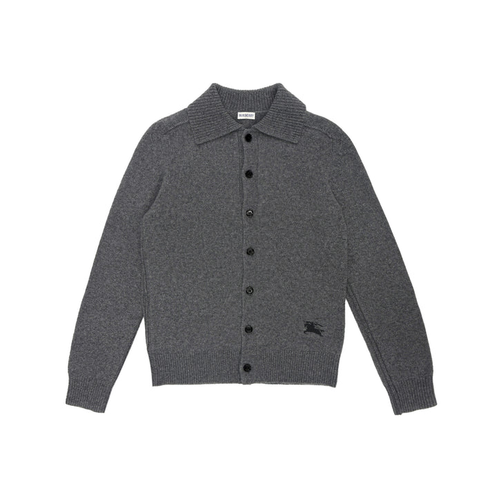 BURBERRY Grey M Knit Cardigan