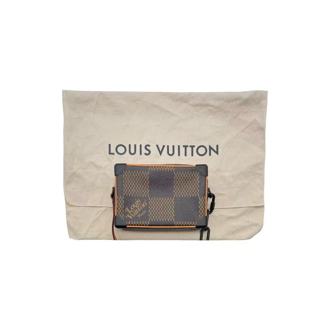 Louis Vuitton Nigo Giant Damier Ebene Monogram Mini Soft Trunk