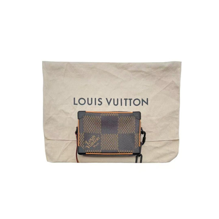 Louis Vuitton Nigo Giant Damier Ebene Monogram Mini Soft Trunk
