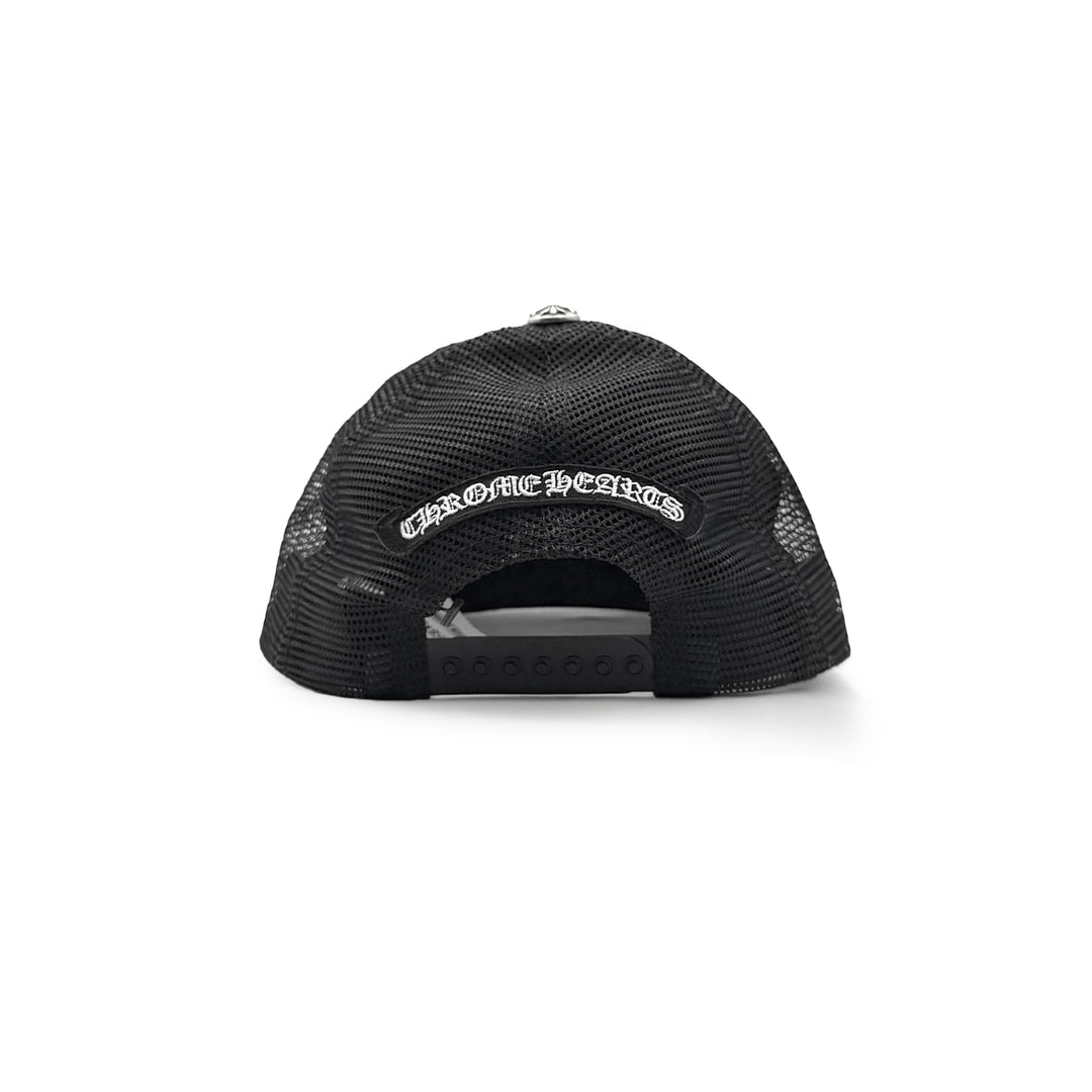 Chrome Hearts Black Patch Triple Cross Baseball Cap