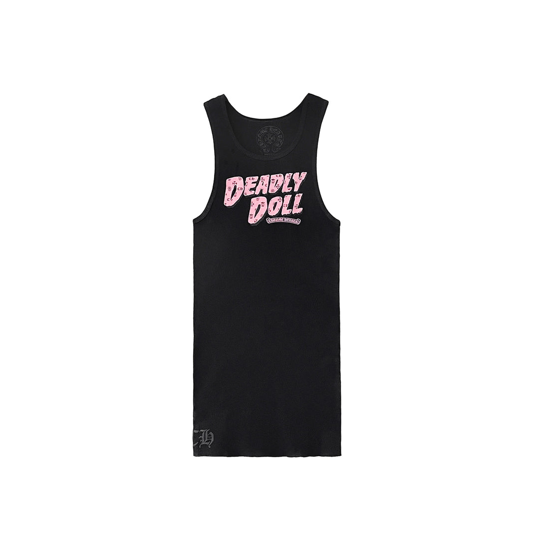 Chrome Hearts Deadly Doll Tank Top Dress Black / M Chrome Hearts Deadly Doll Tank Top Dress Black / M