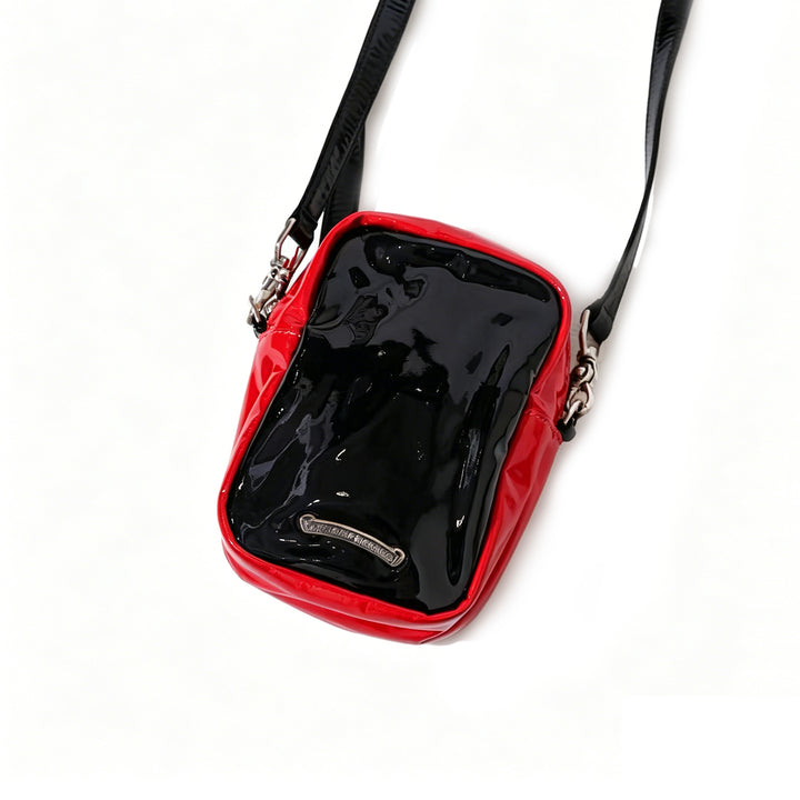 Chrome Hearts Taka Patent Leather Shoulder Bag