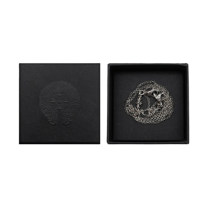 Chrome Hearts Silver Tiny E Plus Mask Holder&Eyewear Chain