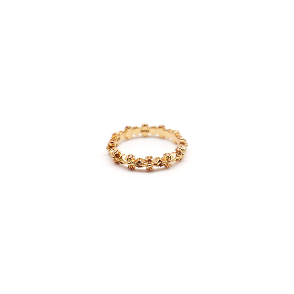 Chrome Hearts 22K Gold Tiny E Plus Brand Ring - SRM – SHENGLI ROAD MARKET