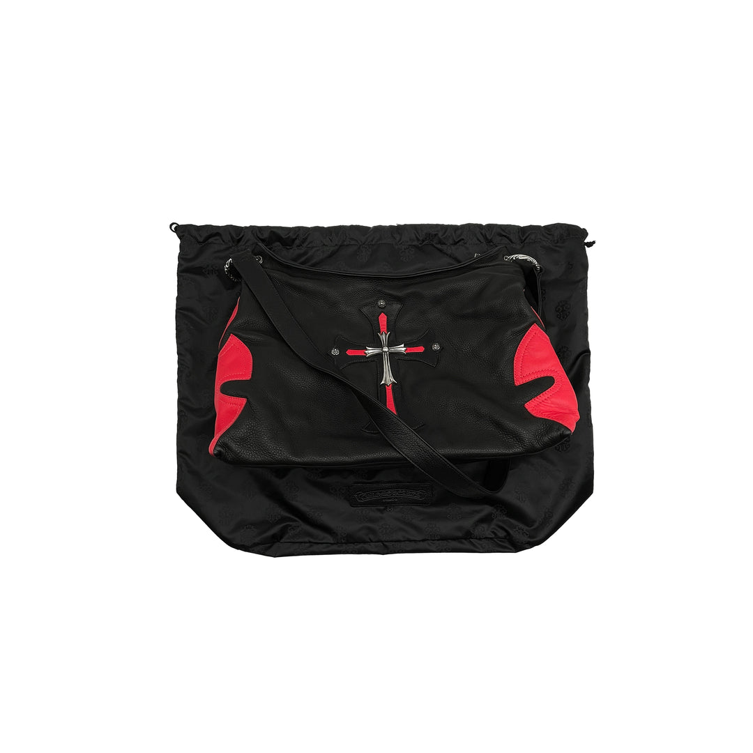 크롬하츠 실버 크로스 블랙 레드 리옹 백