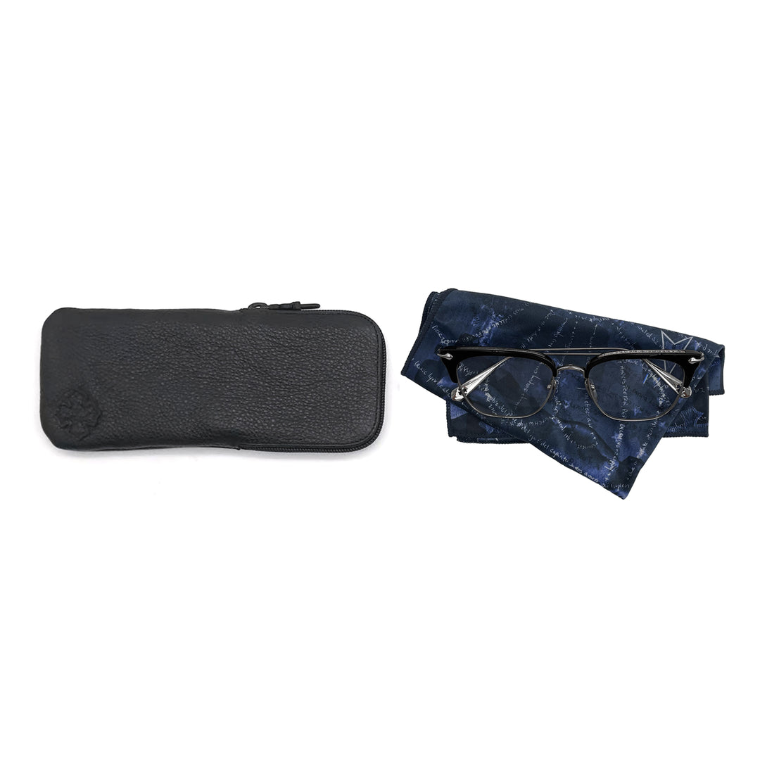 Chrome Hearts SLUNTRADICTION BK/SS Glasses Frame