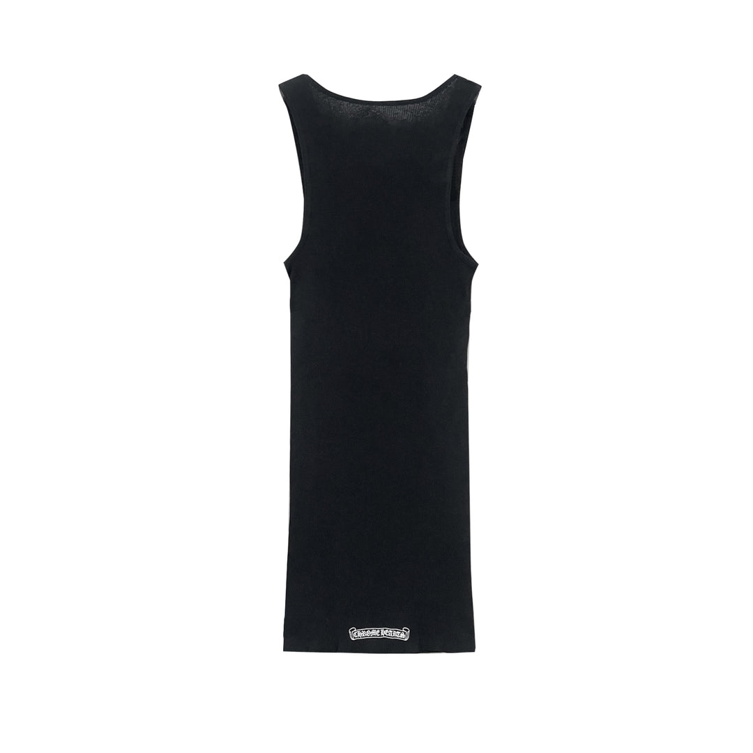 Chrome Hearts Hairy Cross Rib Tank Top