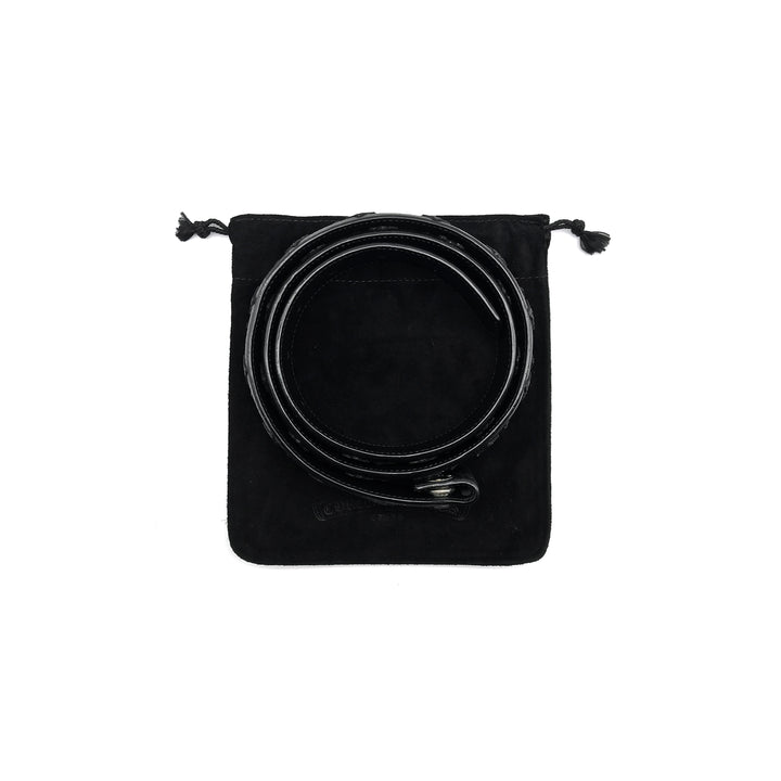 Chrome Hearts Multi Cross Black Leather Belt