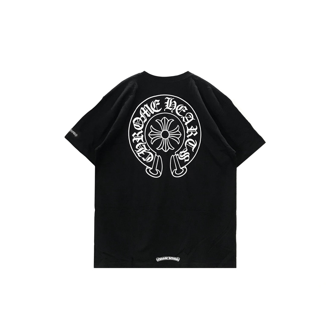Chrome Hearts Horseshoe Pocket Short Sleeve Tee