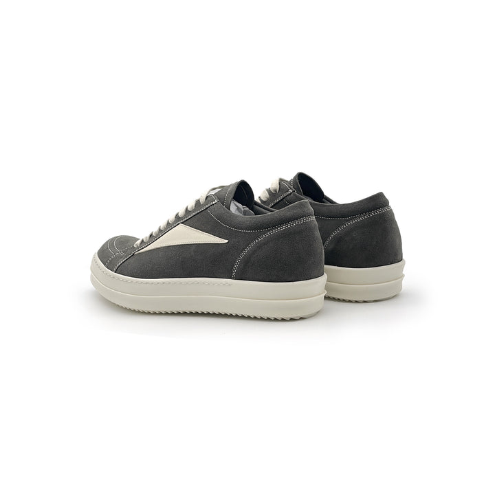 Rick Owens Vintage Sneaks Suede Low-Top Sneakers