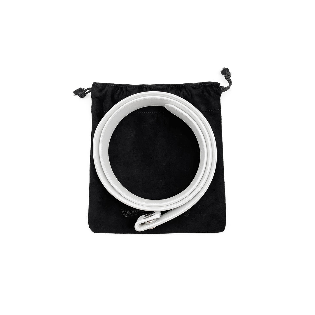 CHROME HEARTS (クロムハーツ) ホワイトレザーベルト