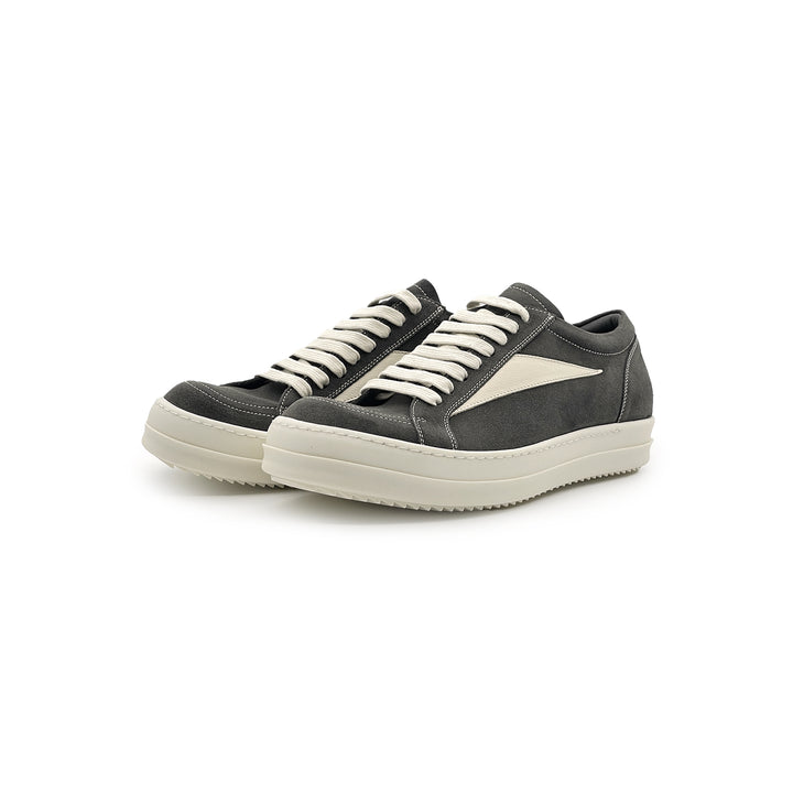 Rick Owens Vintage Sneaks Suede Low-Top Sneakers