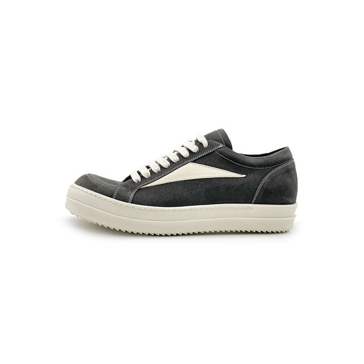 Rick Owens Vintage Sneaks Suede Low-Top Sneakers