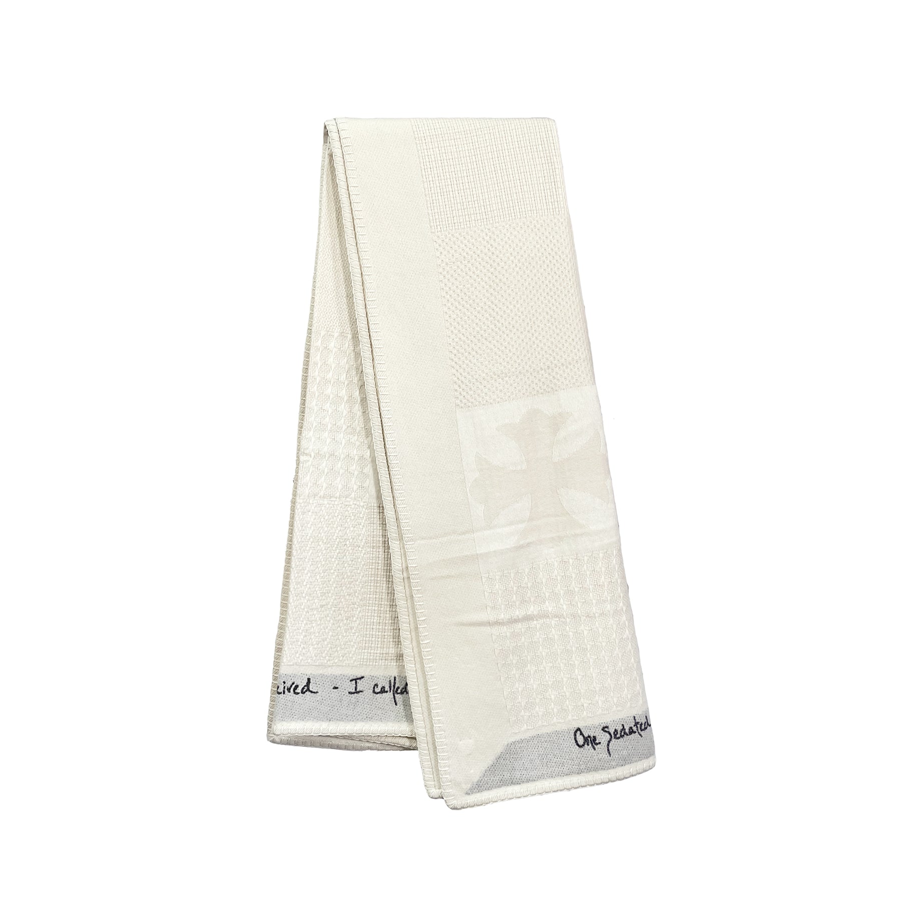 クロムハーツ ホワイト カシミア ブランケット - SHENGLI ROAD MARKET