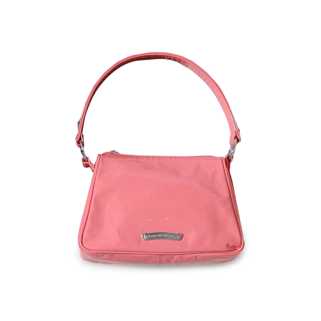 Chrome Hearts Dagger Peach Pink Patent Leather Chicken Nugget Bag