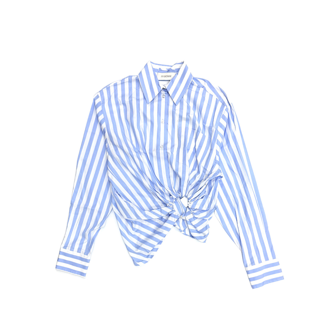 SPORTMAX Blue Spxpalmizi Shirt