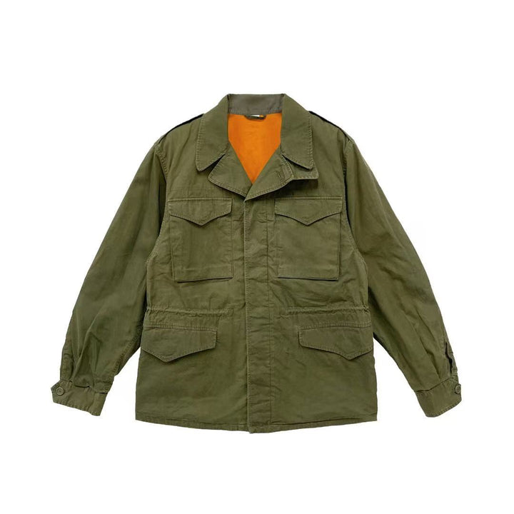 Gucci Vintage Logo Print Military Parka