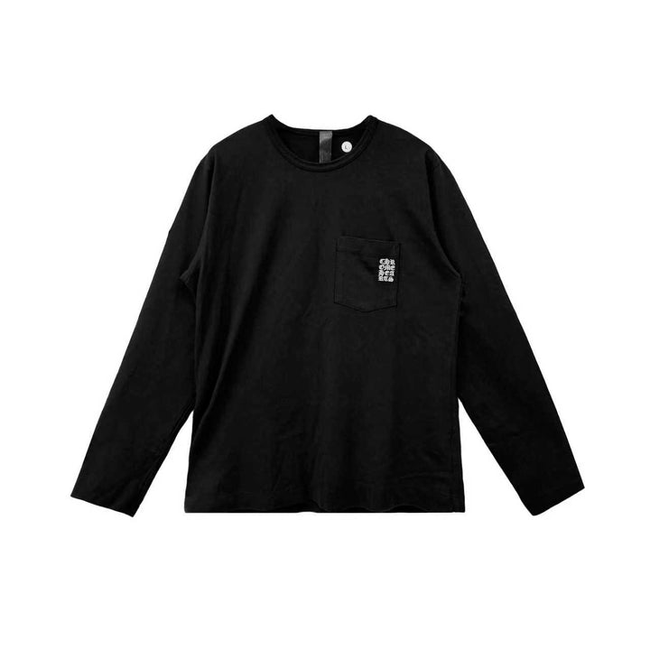 Chrome Hearts Black GRP Pocket Long Sleeves T-Shirt Tee