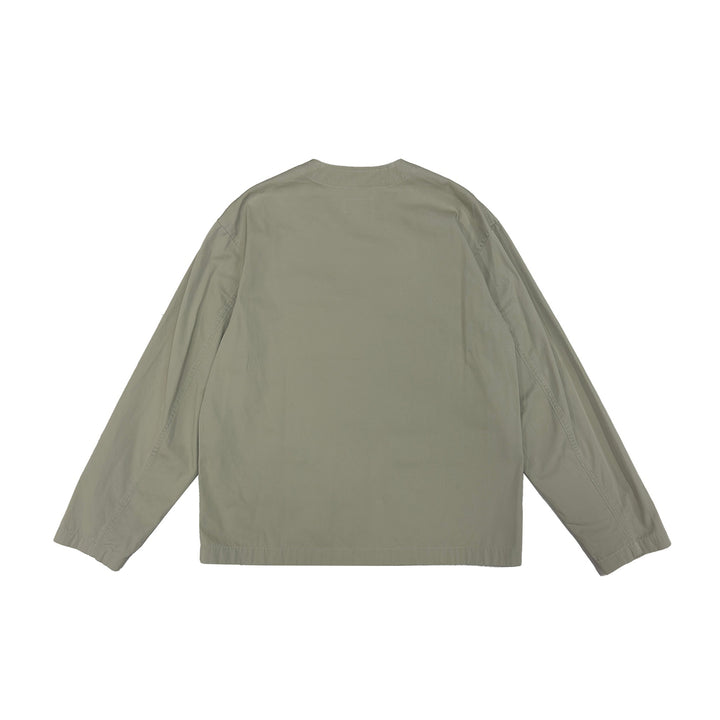 Lemaire Collarless Single-Breasted Jacket