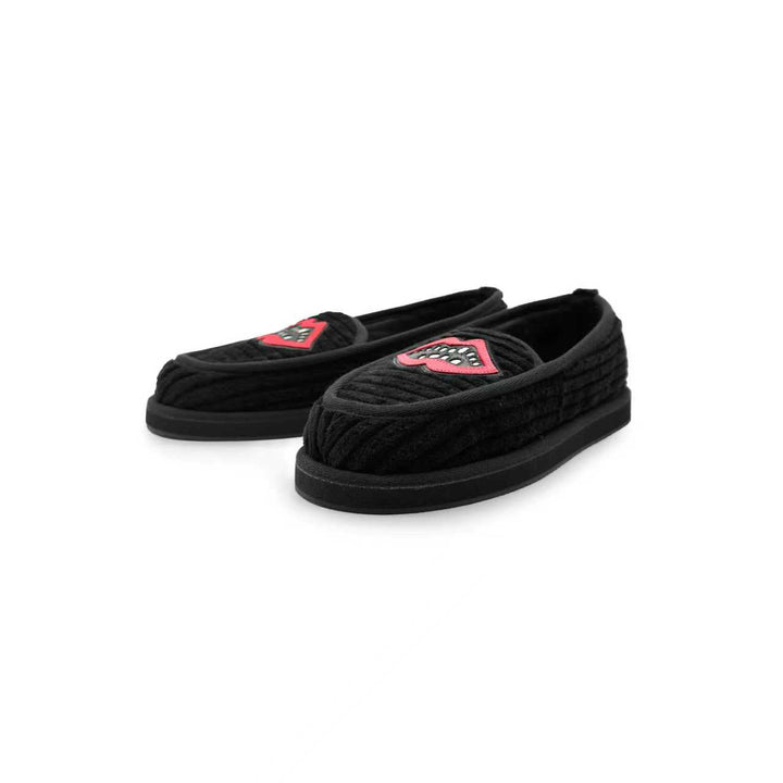 Chrome Hearts Matty Boy Chomper Patch Heavy Cord Loafers