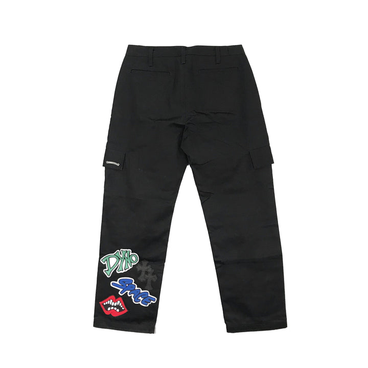 Chrome Hearts Matty Boy Scroll Carpenter Pants