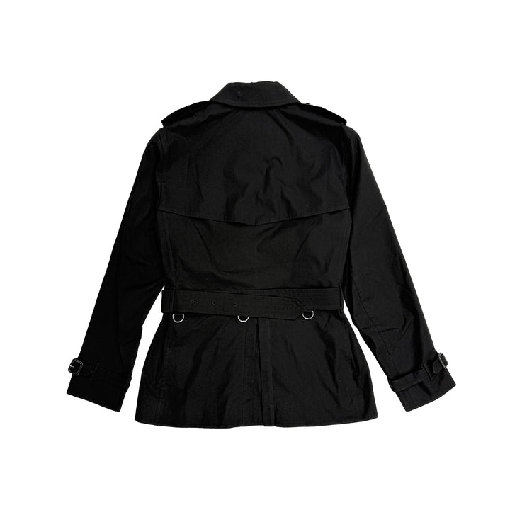 BURBERRY Black M Rw D Breasted