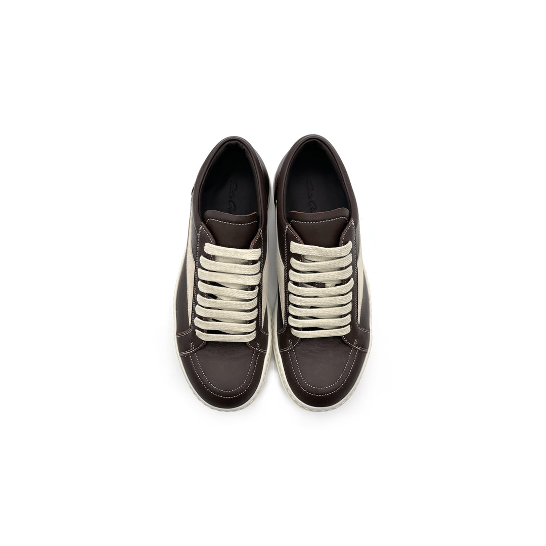RICK OWENS Brown Vintage Sneaks
