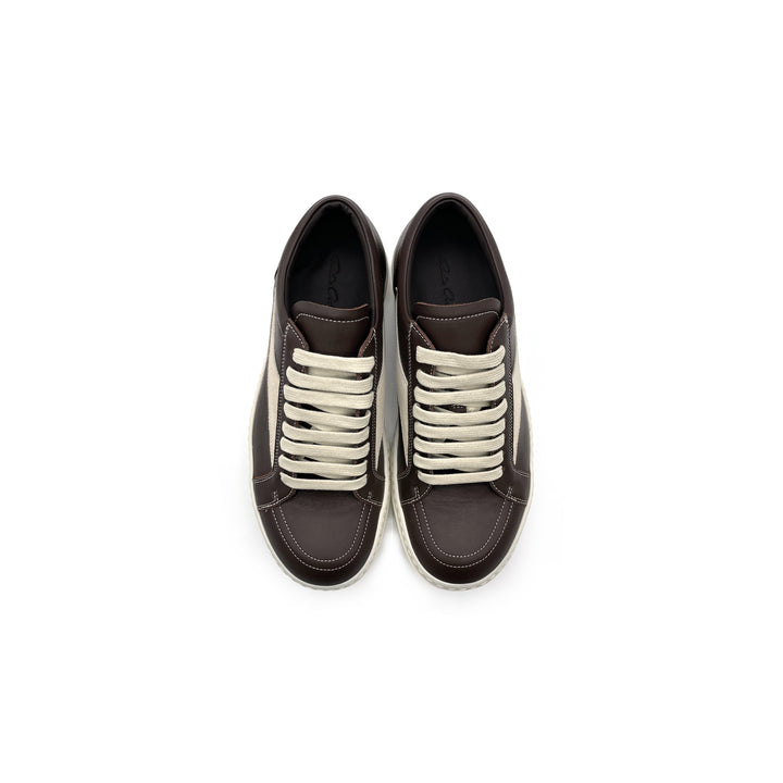 RICK OWENS Brown Vintage Sneaks
