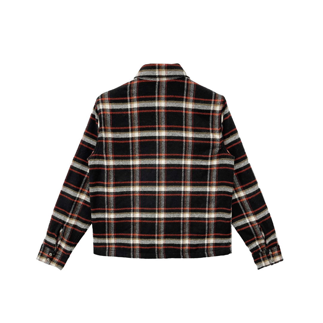 Chrome Hearts Work Dog Plaid Shirt Flannel Jacket