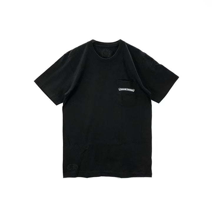 Chrome Hearts Script USA Logo Short Sleeve T-shirt
