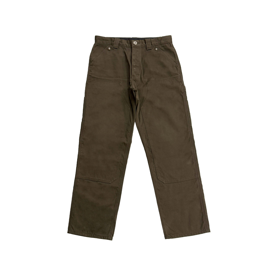 Chrome Hearts Double Knee Cross Patch Carpenter Pants