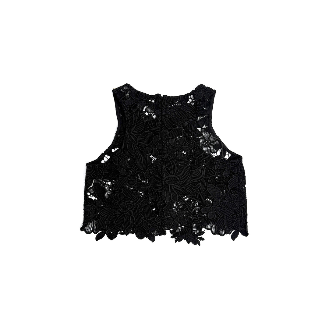 SPORTMAX Black Spxvasto Jersey Top