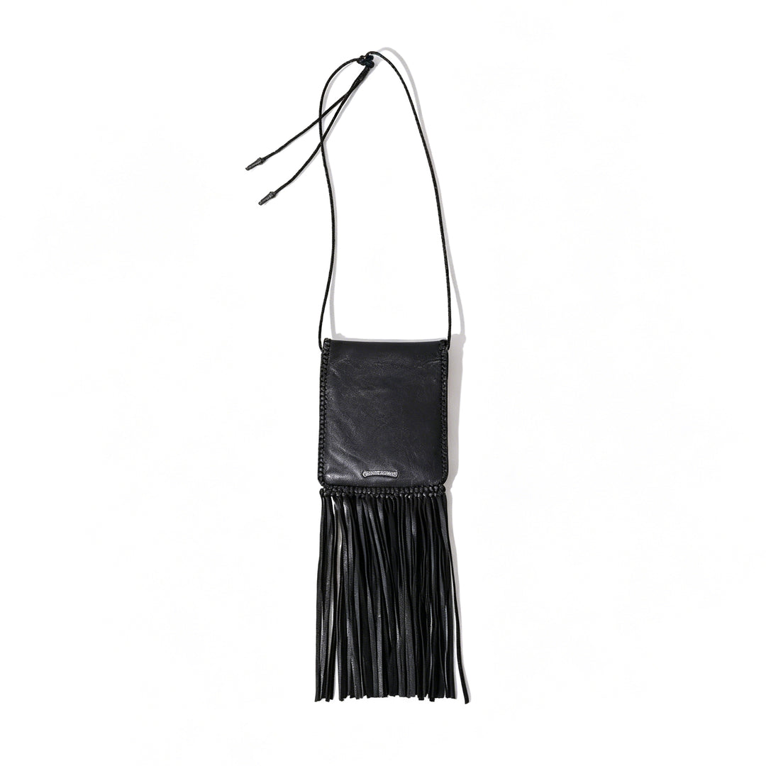 Chrome Hearts Fringe Leather Crossbody Bag