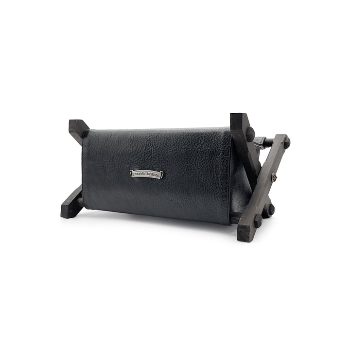 Chrome Hearts Multi-Color Cross Ebony Leather Storage Rack
