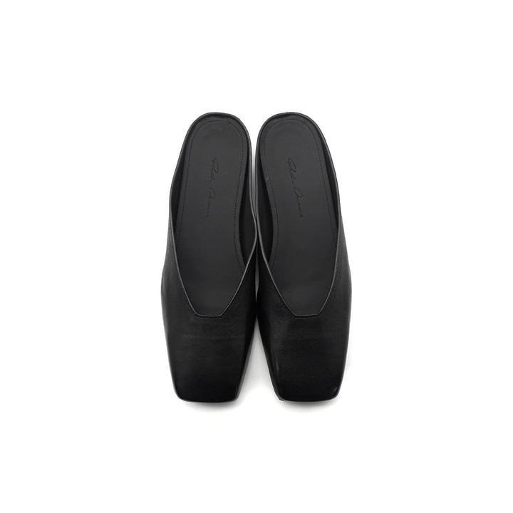 RICK OWENS Black Ballerina Mule