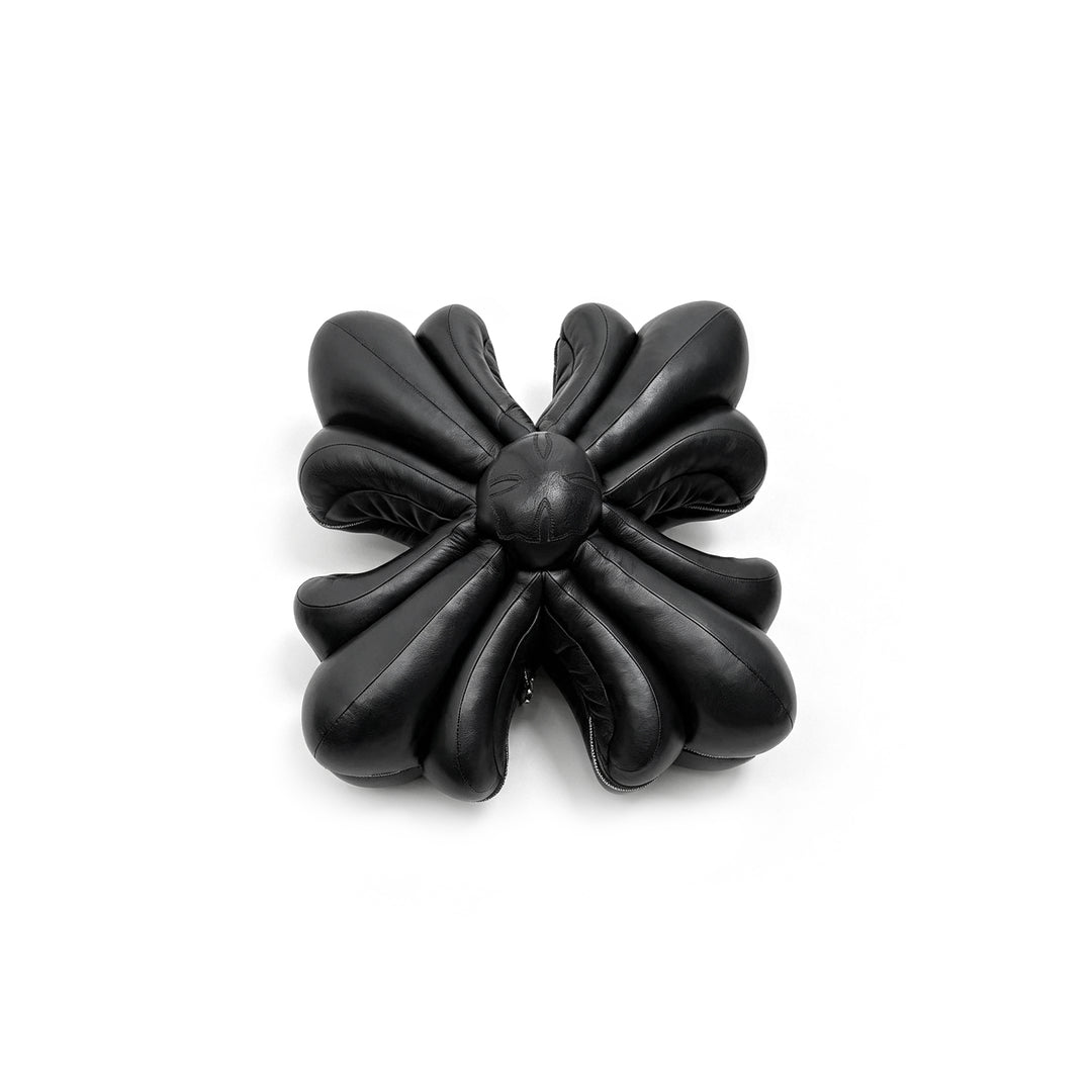 Chrome Hearts Plus Cross Leather Cushion