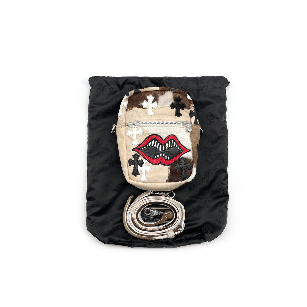 Chrome Hearts Matty Boy Horsehair Patch Taka Crossbody bag