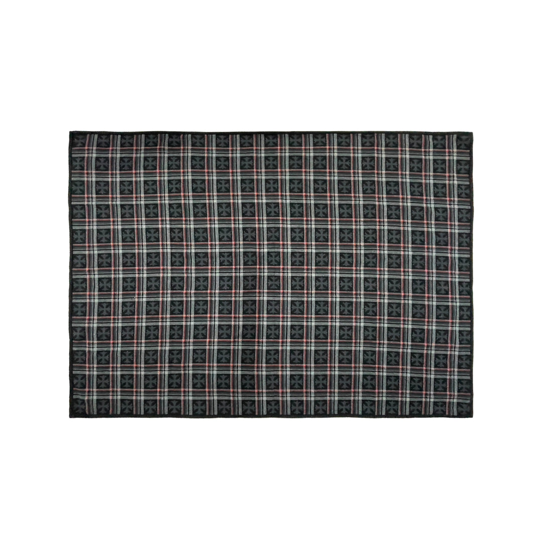 Chrome Hearts Plus Cross Plaid Cashmere Blanket
