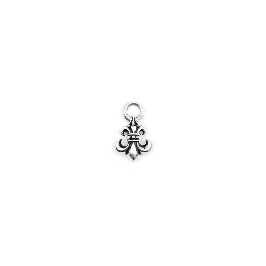 Chrome Hearts Sliver Fleur Charm Pendant