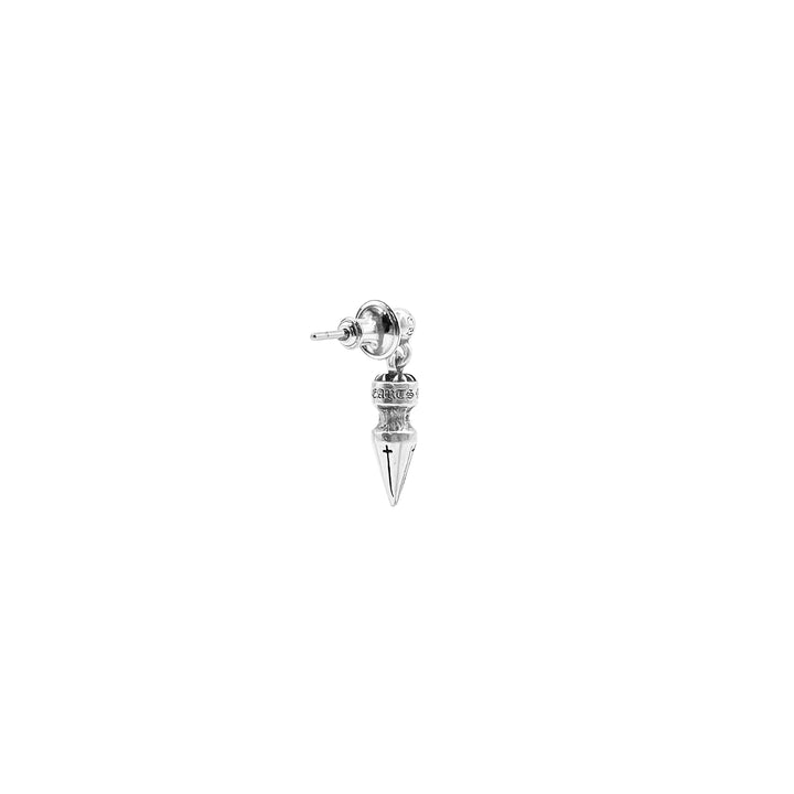Chrome Hearts Silver Spike Drop Earring