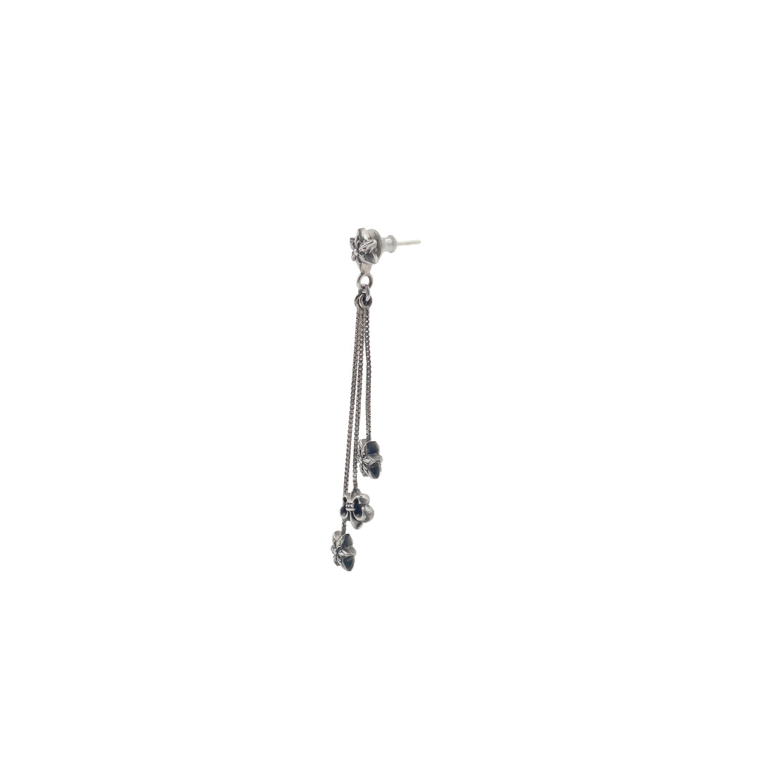 Chrome Hearts Silver Jojo Star Earring Drop