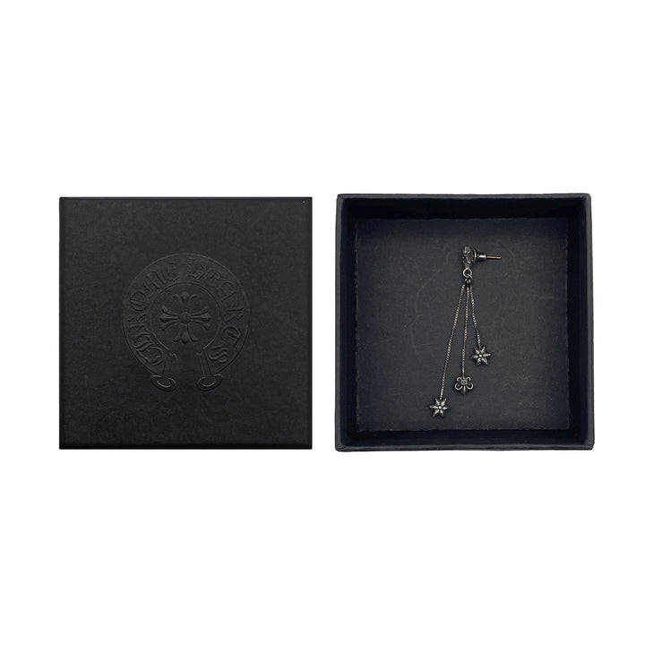 Chrome Hearts Silver Jojo Star Earring Drop