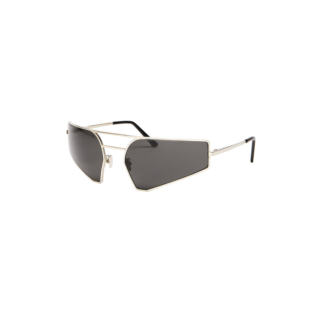 RICK OWENS Silver Sunglasses Prong
