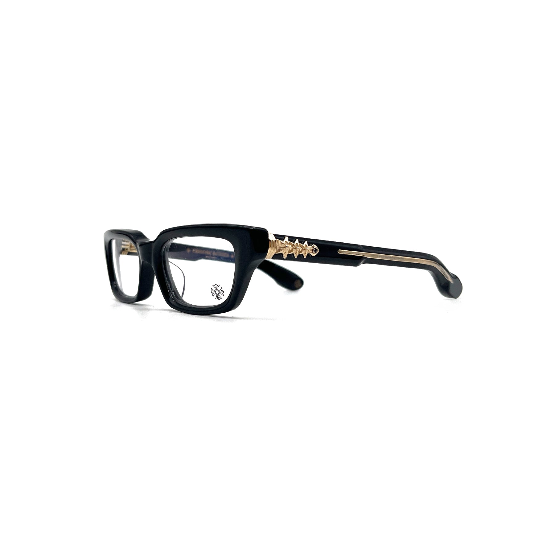 Chrome Hearts ASSTRAORDINAIRE-A BK/GP Star Glasses Frame - SRM