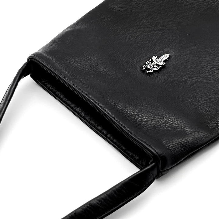 크롬하츠 드라큘라 대거 블랙 핸드백