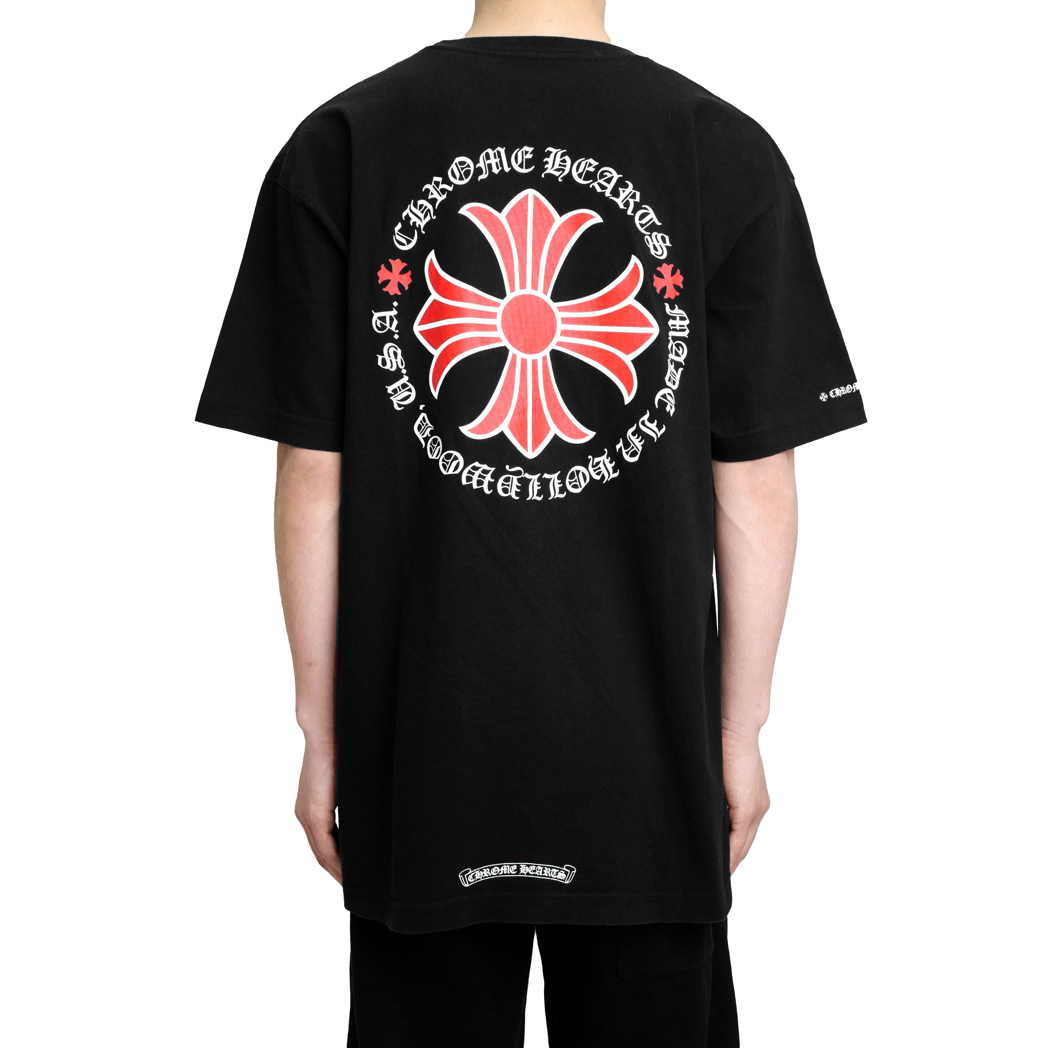 関税・送料込 Chrome Hearts MADE IN HOLLYWOOD Tシャツ Chrome Hearts Made In Hollywood T-Shirt Black/White/Red