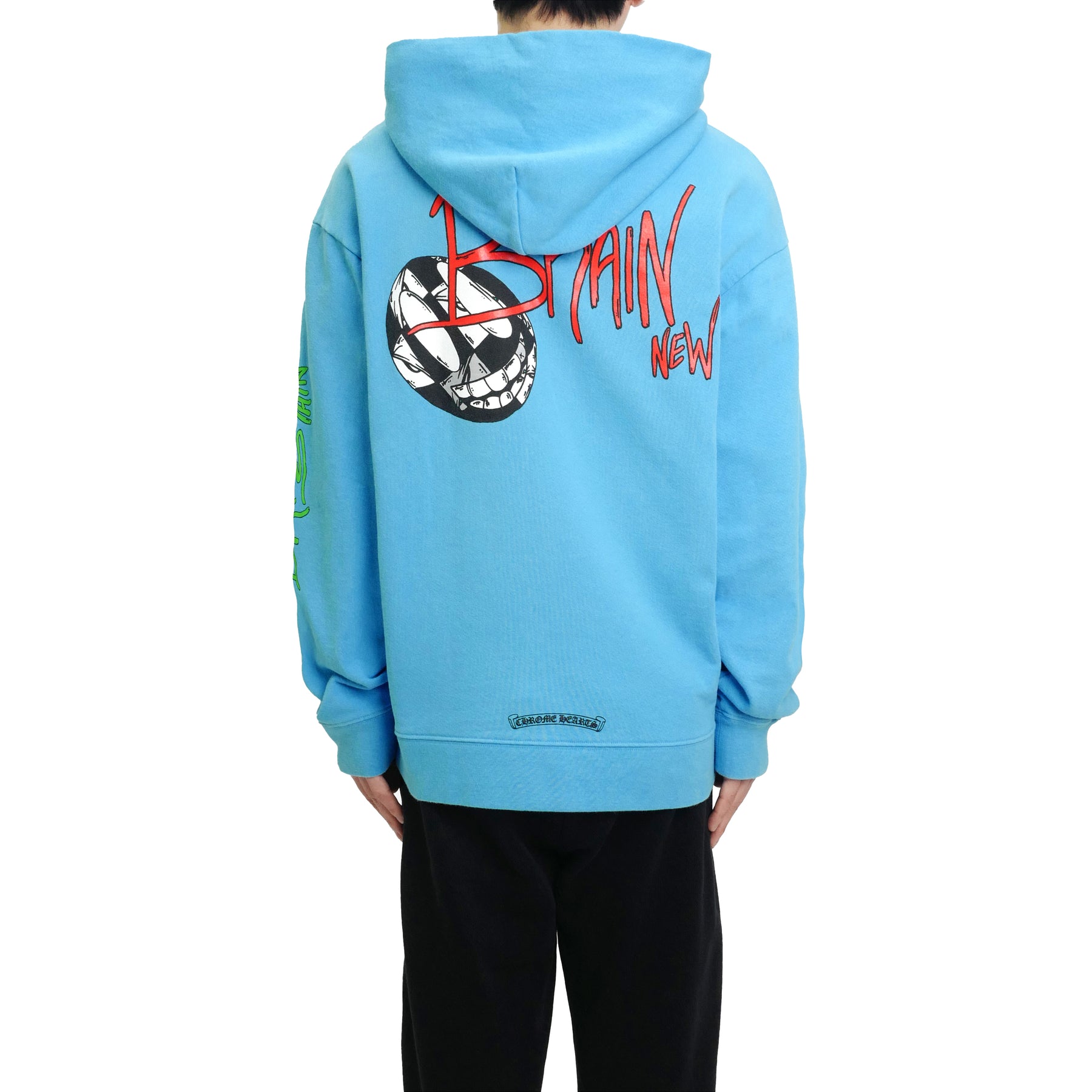 クロムハーツ Chrome Hearts ブルー パーカー 青 クロムハーツ Chrome Hearts パーカー フーディー ブルー メンズ