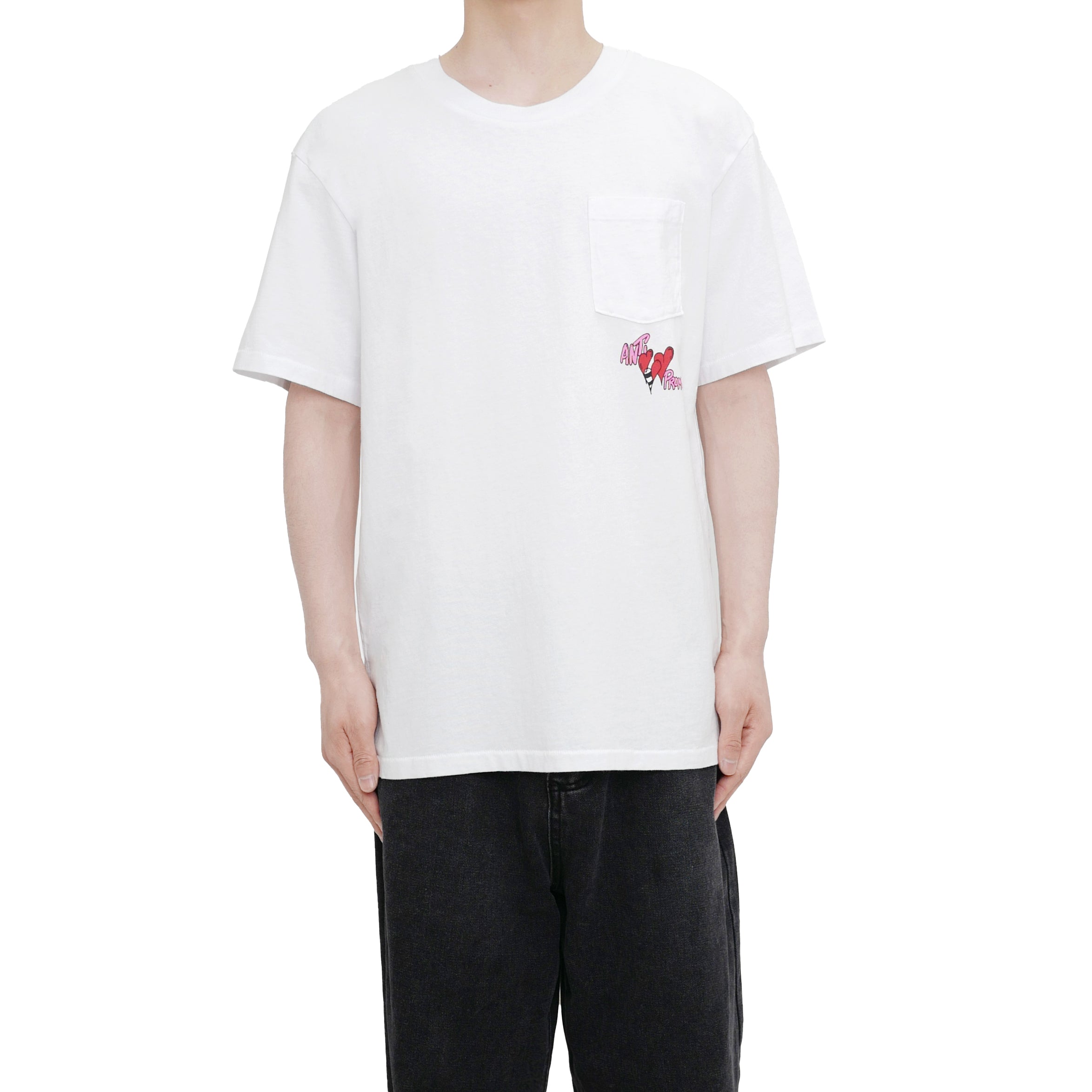 Matty Boy Anti Promo NYC Exclusive White Short Sleeve Tee - SRM