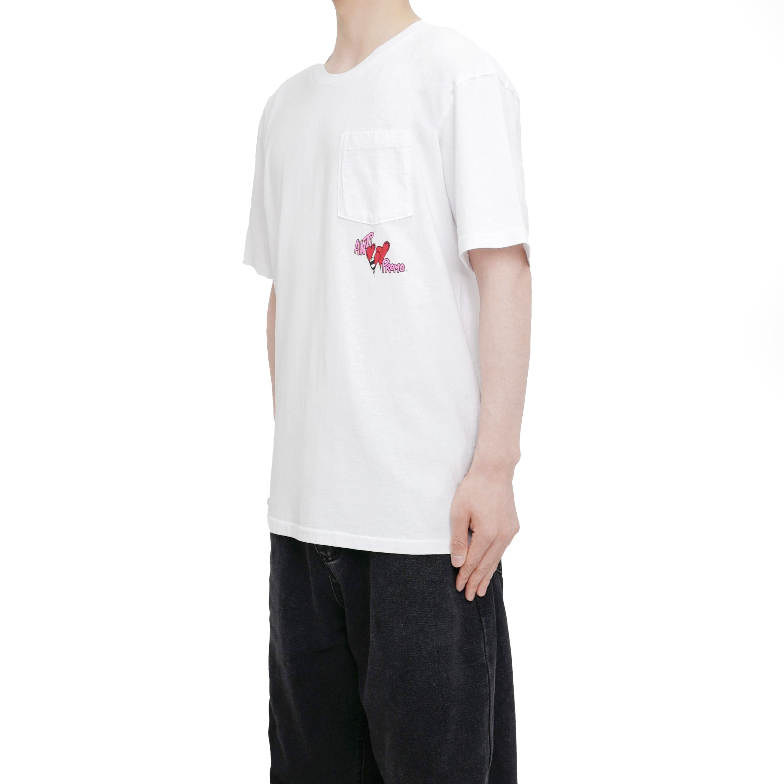 Matty Boy Anti Promo NYC Exclusive White Short Sleeve Tee Matty Boy Anti Promo NYC Exclusive White Short Sleeve Tee