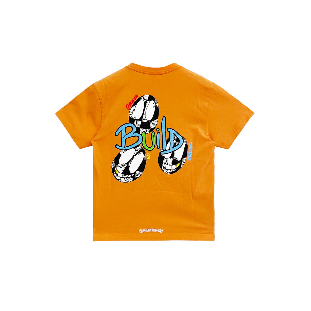 Chrome Hearts Matty Boy Orange Long Sleeve T-Shirt Tee - SRM